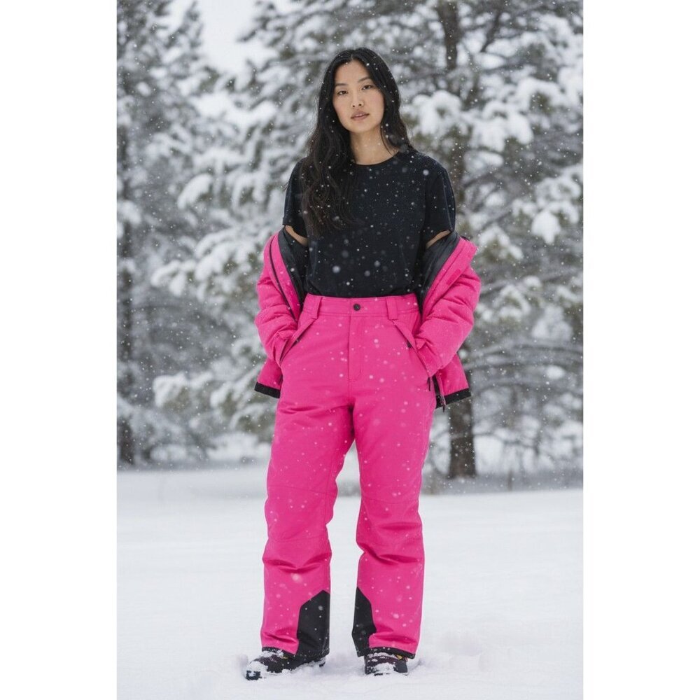 Iceburg Outerwear Snow Pants Snowboarding Waterproof pink size XL - Picture 1 of 6
